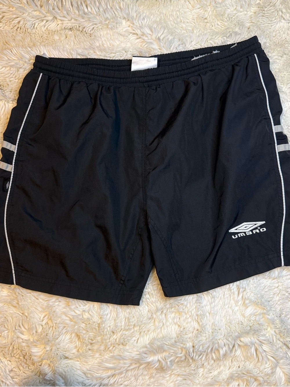 Umbro men’s Black athletic Shorts no liner 38” waist - 6” inseam